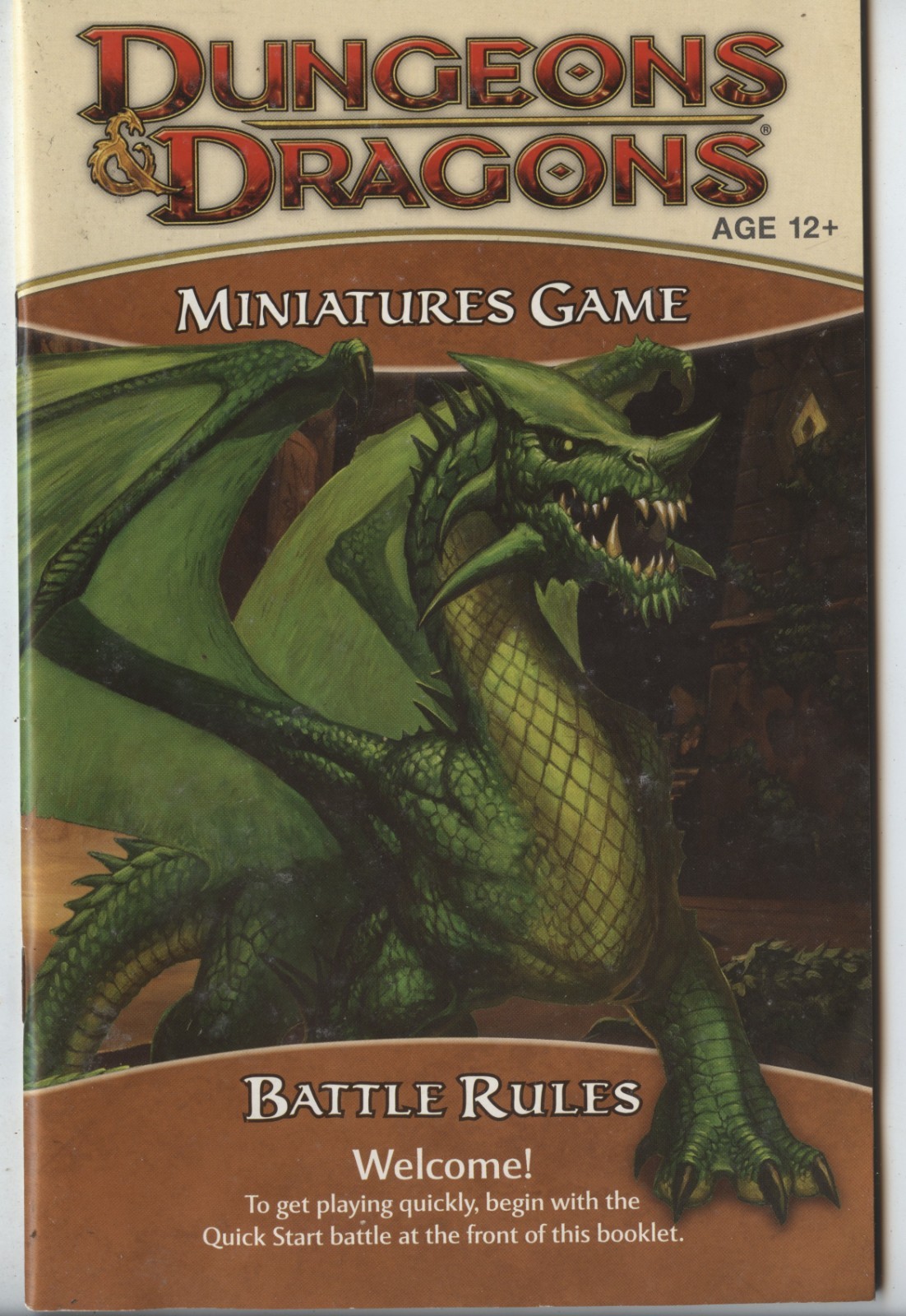 2008 Dungeons & Dragons Miniatures Game Battle Rules Booklet