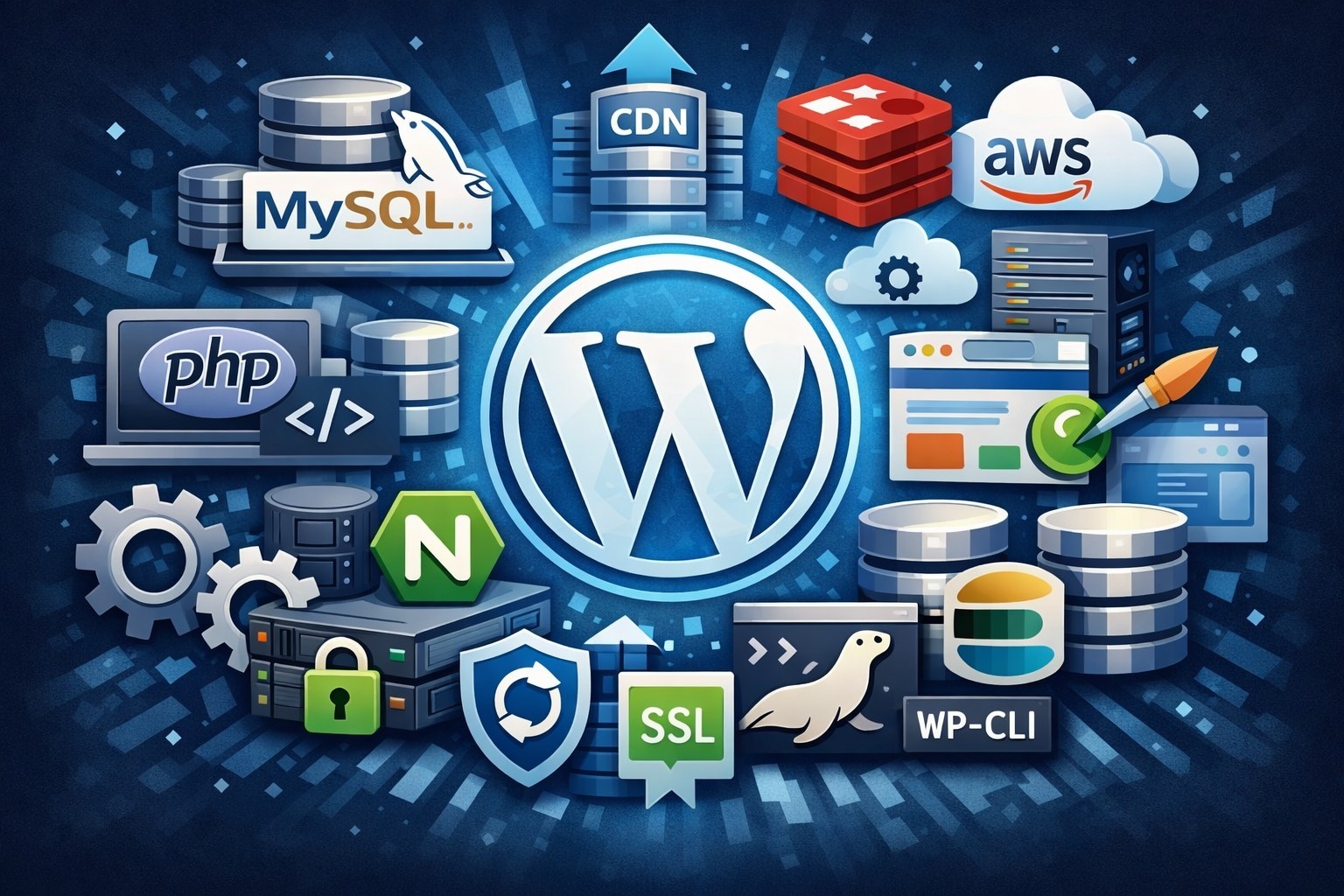 WordPress Installation & Server Setup Service WP, MySQL, Redis, PHP, Nginx, SSL