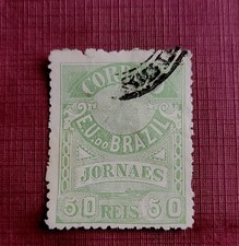 Lot 5.  Brazil 1890 Correio 50 Rs. CRUZEIROS DO SUL Used F