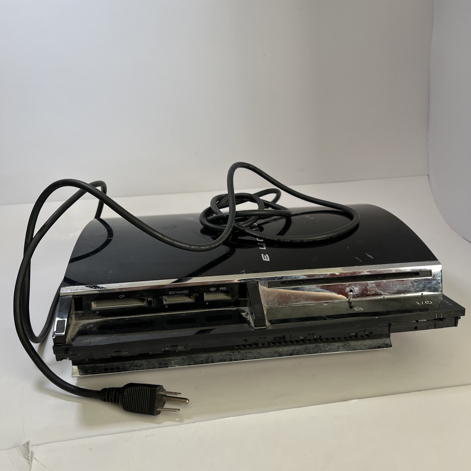 Sony PlayStation 3 CECHA01 60GB Backwards Compatible YLOD For Parts Repair