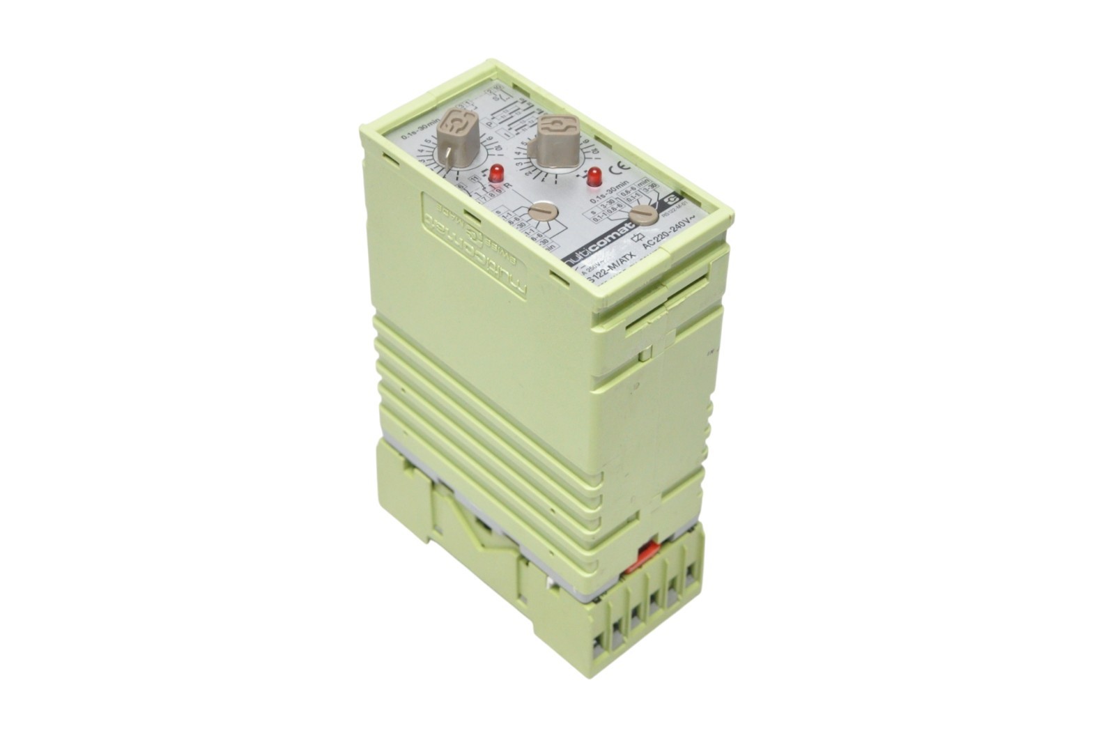 MULTICOMAT time relay RS122-M/ATX AC 220–240V 0.1s-30min