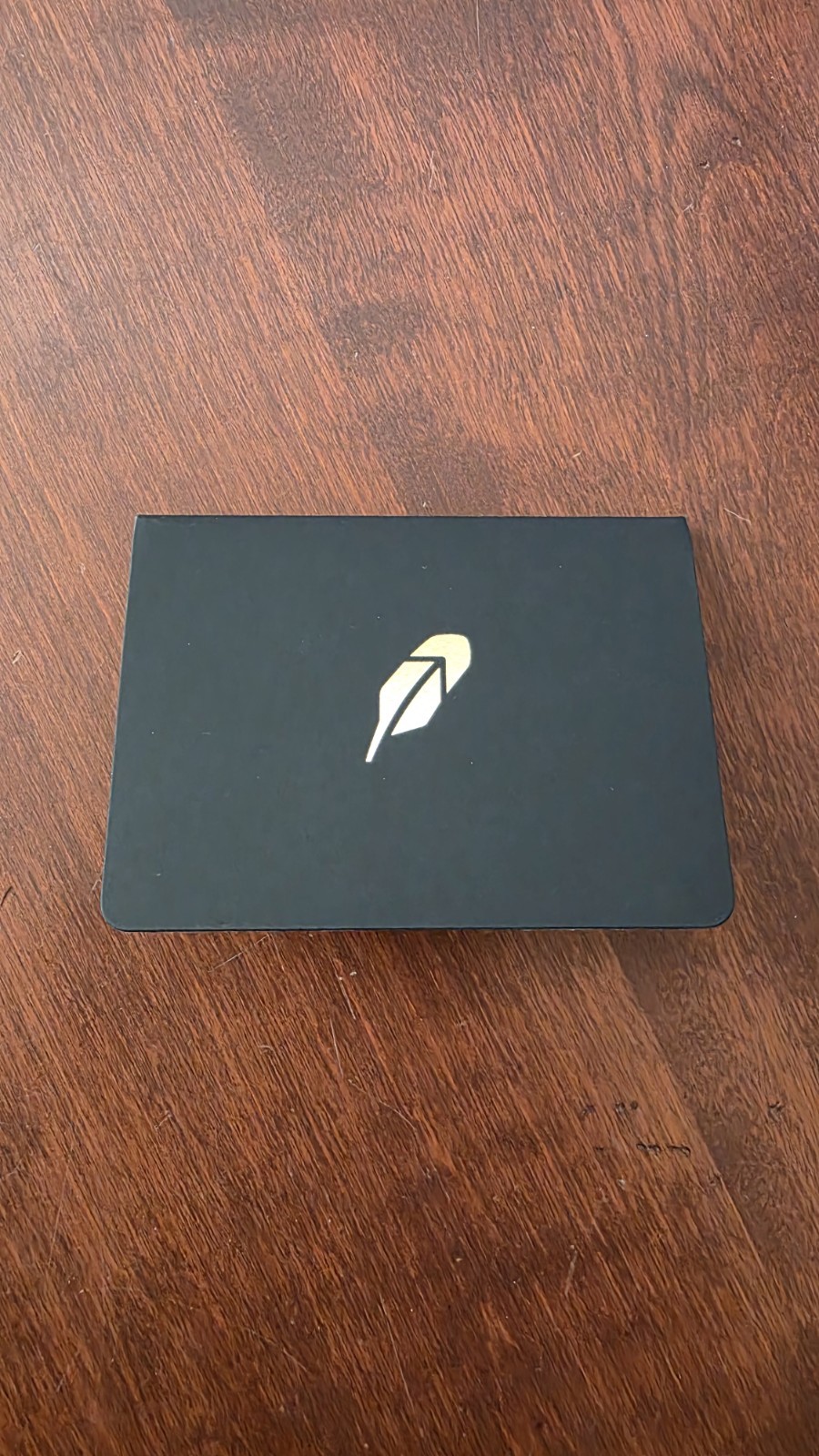 Robinhood Gold Credit Card Promotional Holder Case