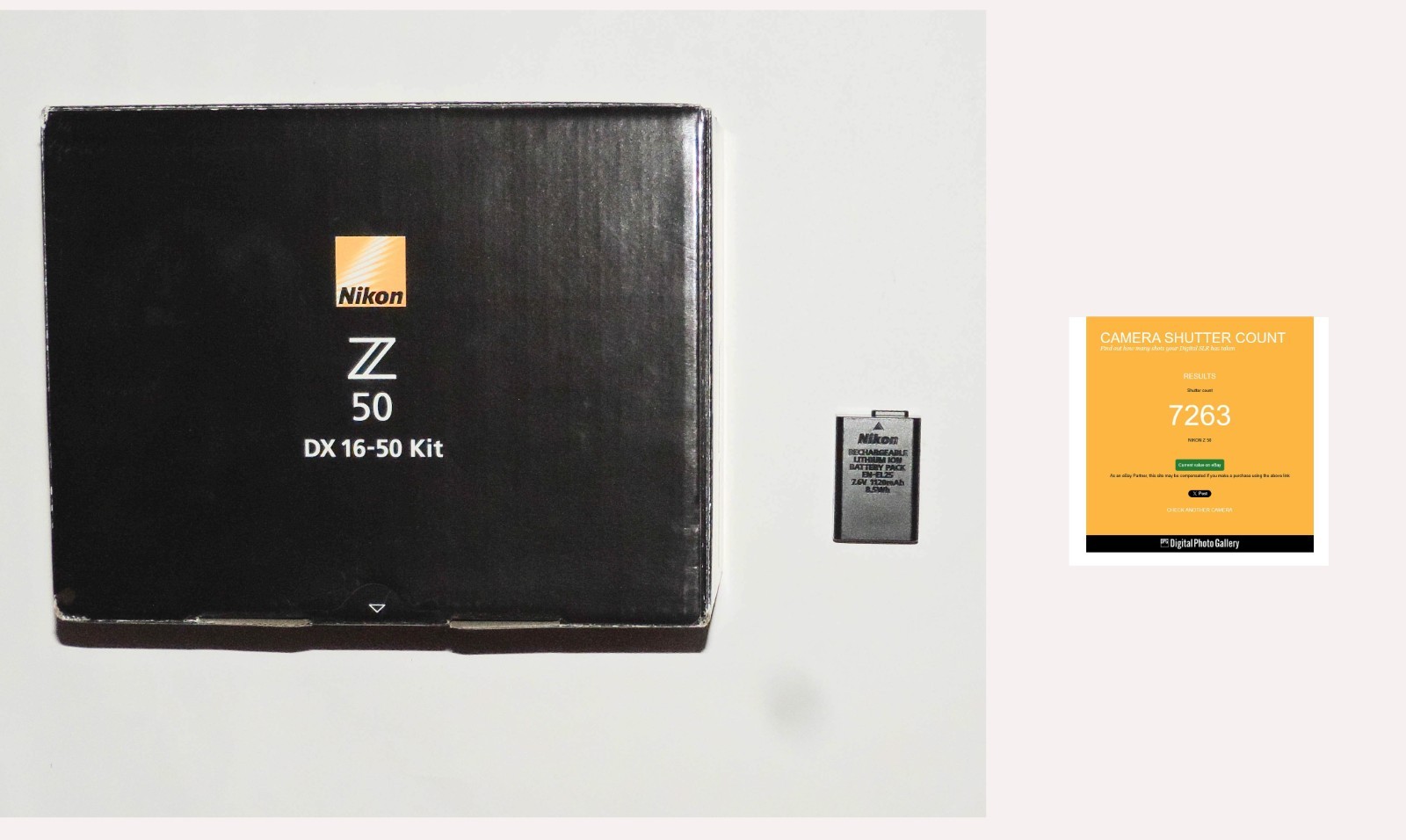 Nikon Z 50 20.9MP Mirrorless With 7263 Shutters+ Box+ Papers Excellent++