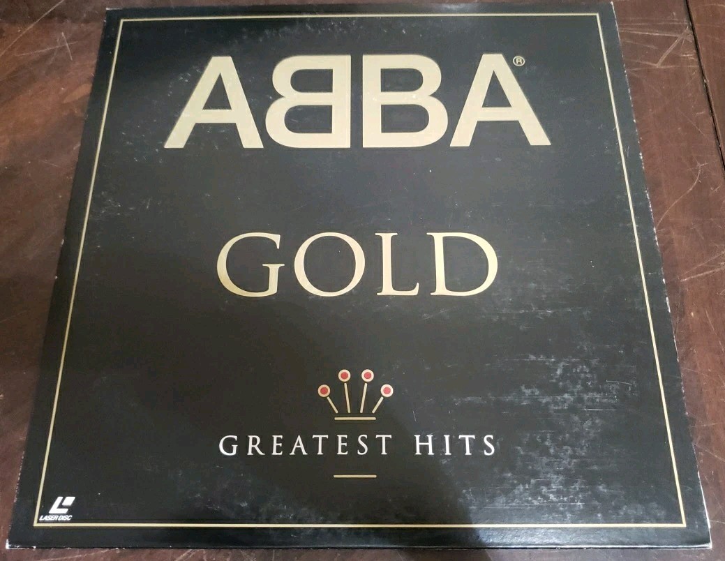 ABBA Gold Greatest Hits 1992 Laserdisc LD Japan POLP-1005 with Obi & Insert W24