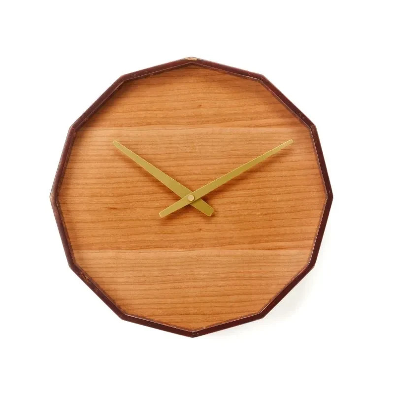 Japan Kakunodate Denshiro Birch craft wall clock