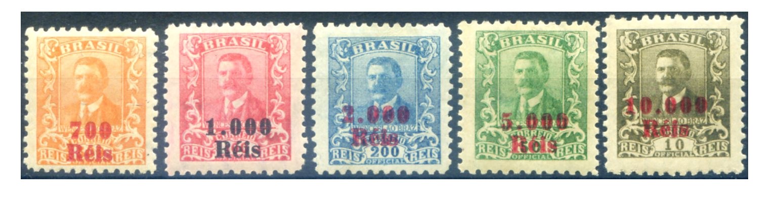Brazil. Overprinted 1928.