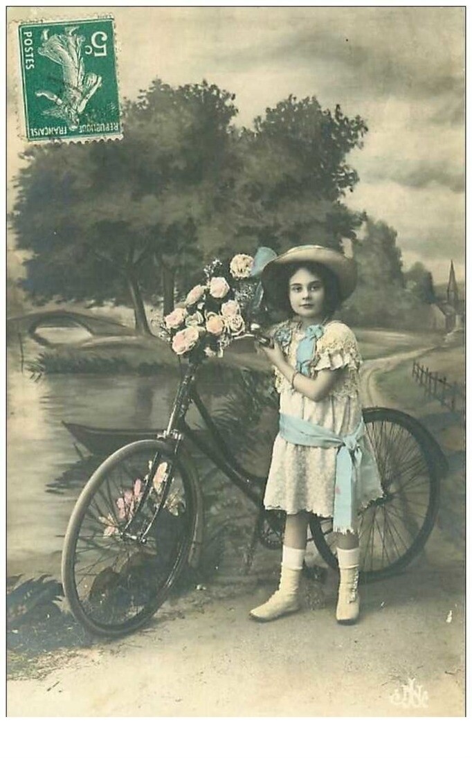 Sports No. 14666 Bike Girls On A Fantasy Bike