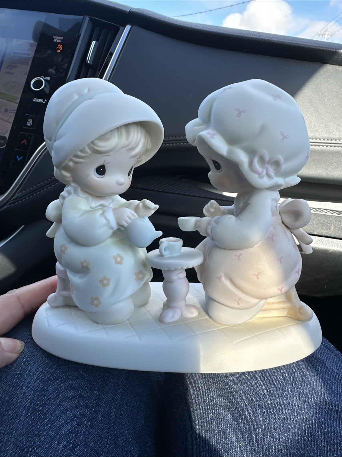 Precious Moments Friendship Hits the Spot Figurine 1988