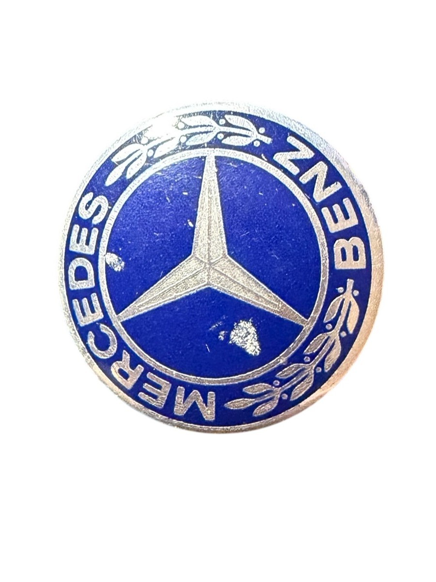 Vintage Mercedes-Benz Star Logo Pin Badge Made in West Germany European Car Auto