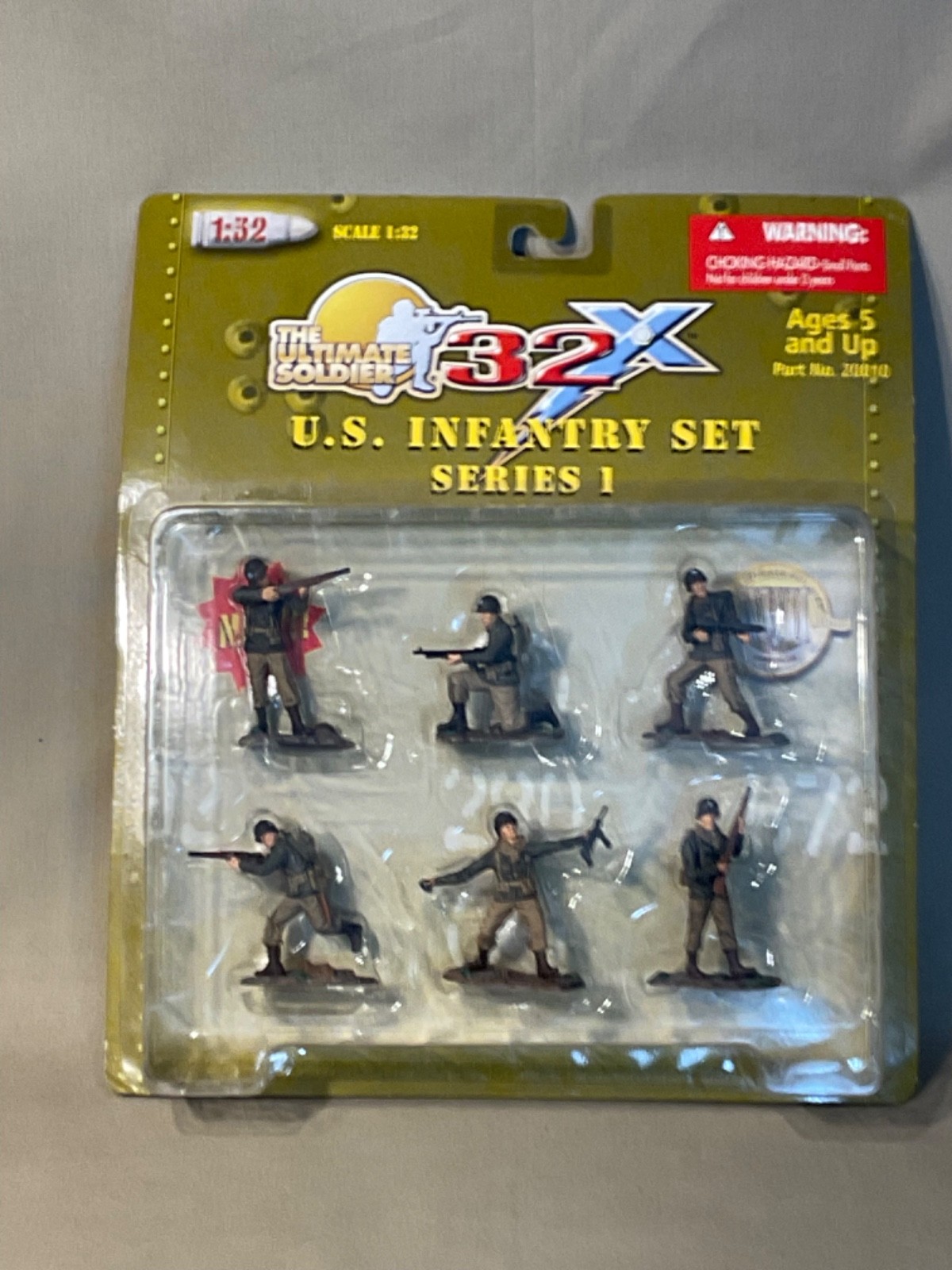 The Ultimate Soldier  1:32  WWII  U.S. Army Infantry Set  Series 1   Sealed/New