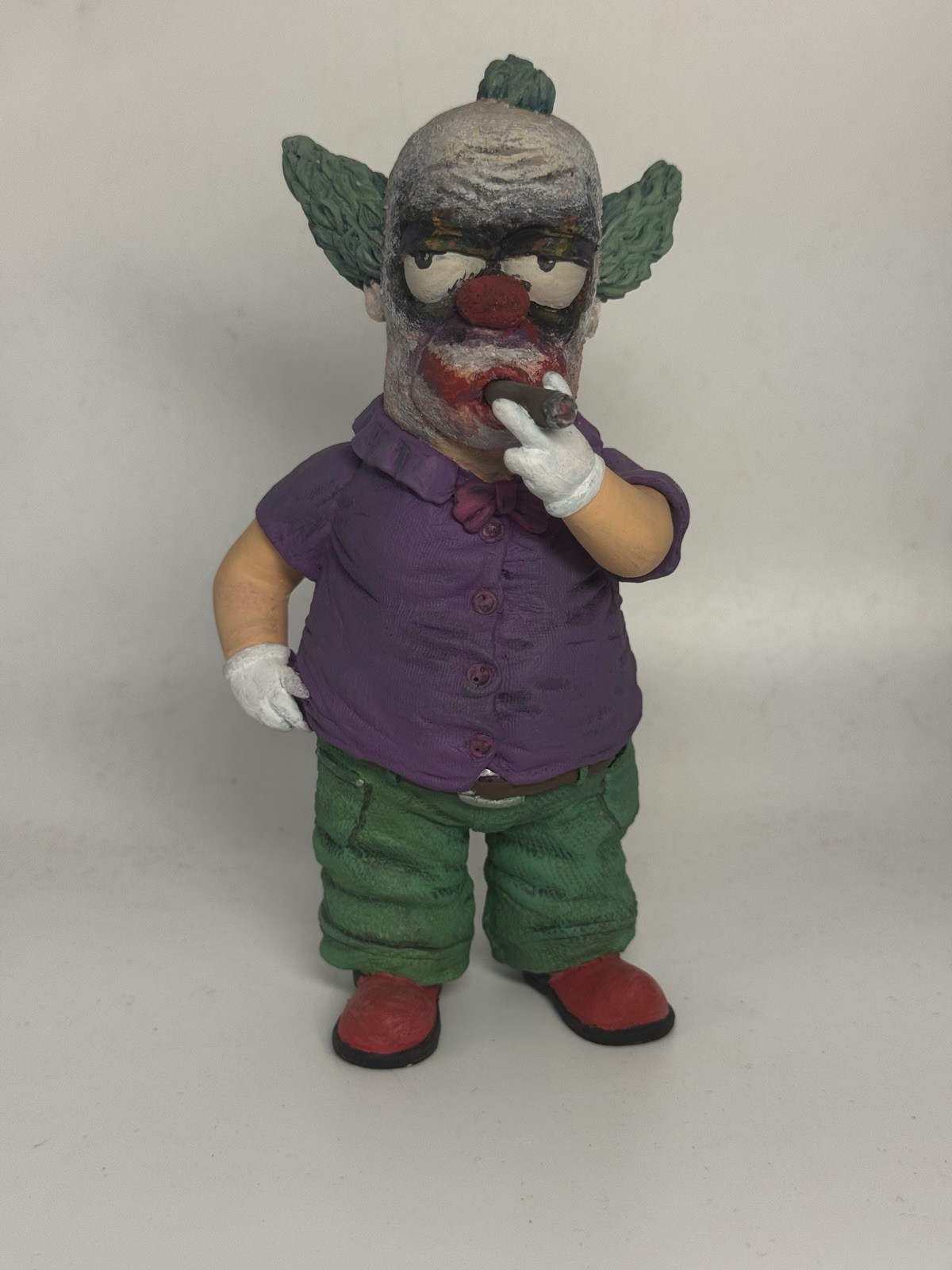 White Cell Sculpture Krusty The Clown