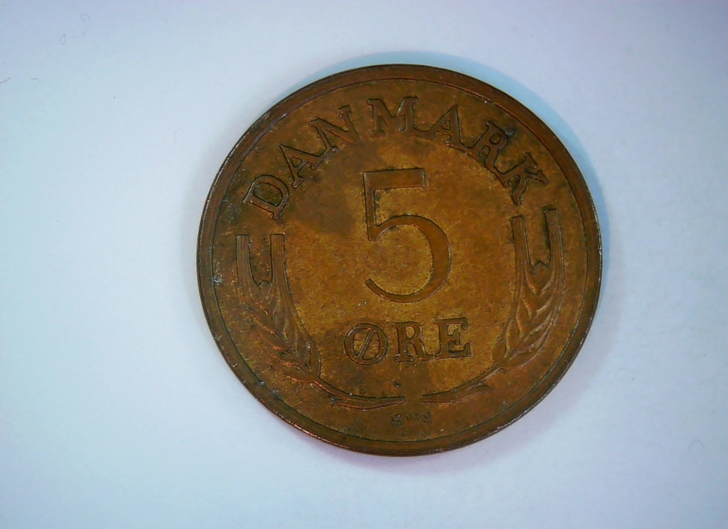 Denmark 1972 5 Øre Frederik IX monogram (5 Øre) Coin