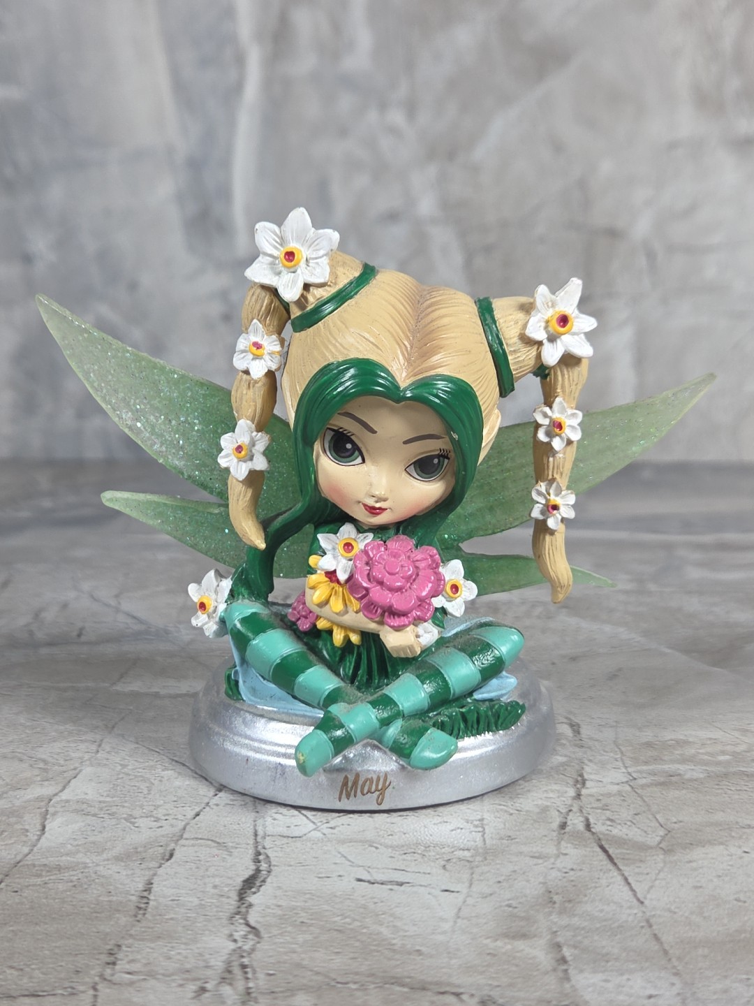 Jasmine Becket-Griffith A Year of Enchantment May June Fairies Figure Bradford 
