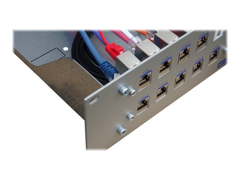 WANTEC 2090 Silver Metal Rack Mount 2U 25cm 482.6mm System Accessories