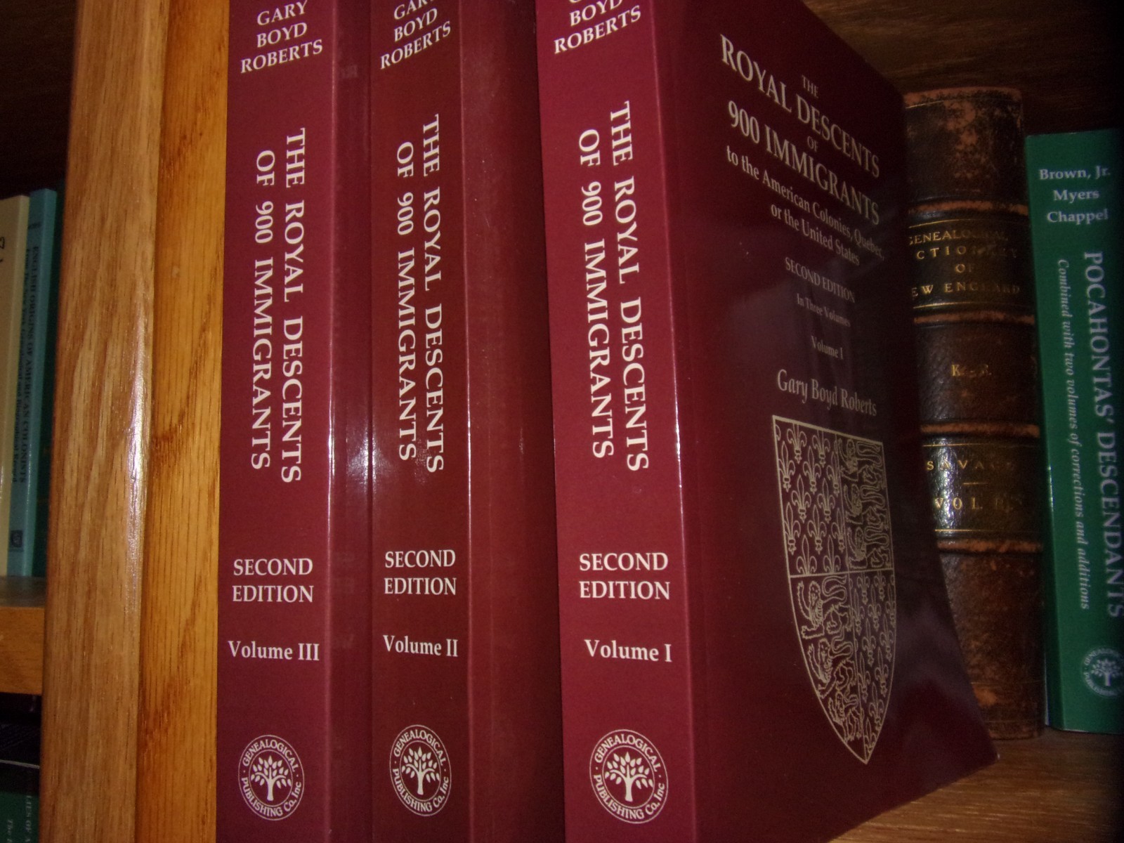 The Royal Descents of 900 Immigrants 2nd Edition Complete Set