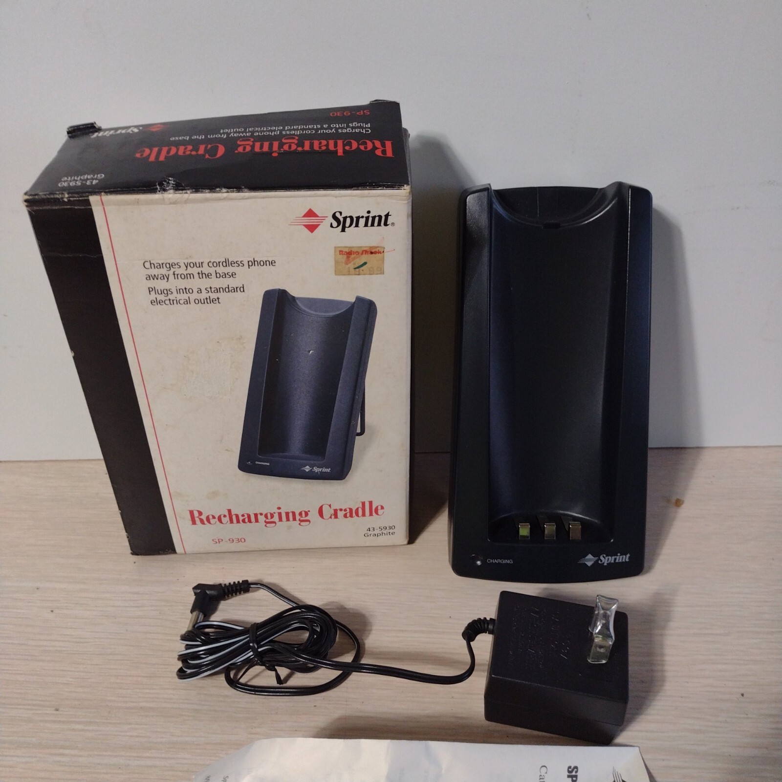 Sprint Recharging Cradle SP-930, Pre-owned with Original Packaging, Vintage