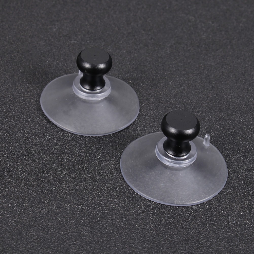 2pcs 4.2mm Aluminum Head Sucker Phone Screen Disassemble Tool Black