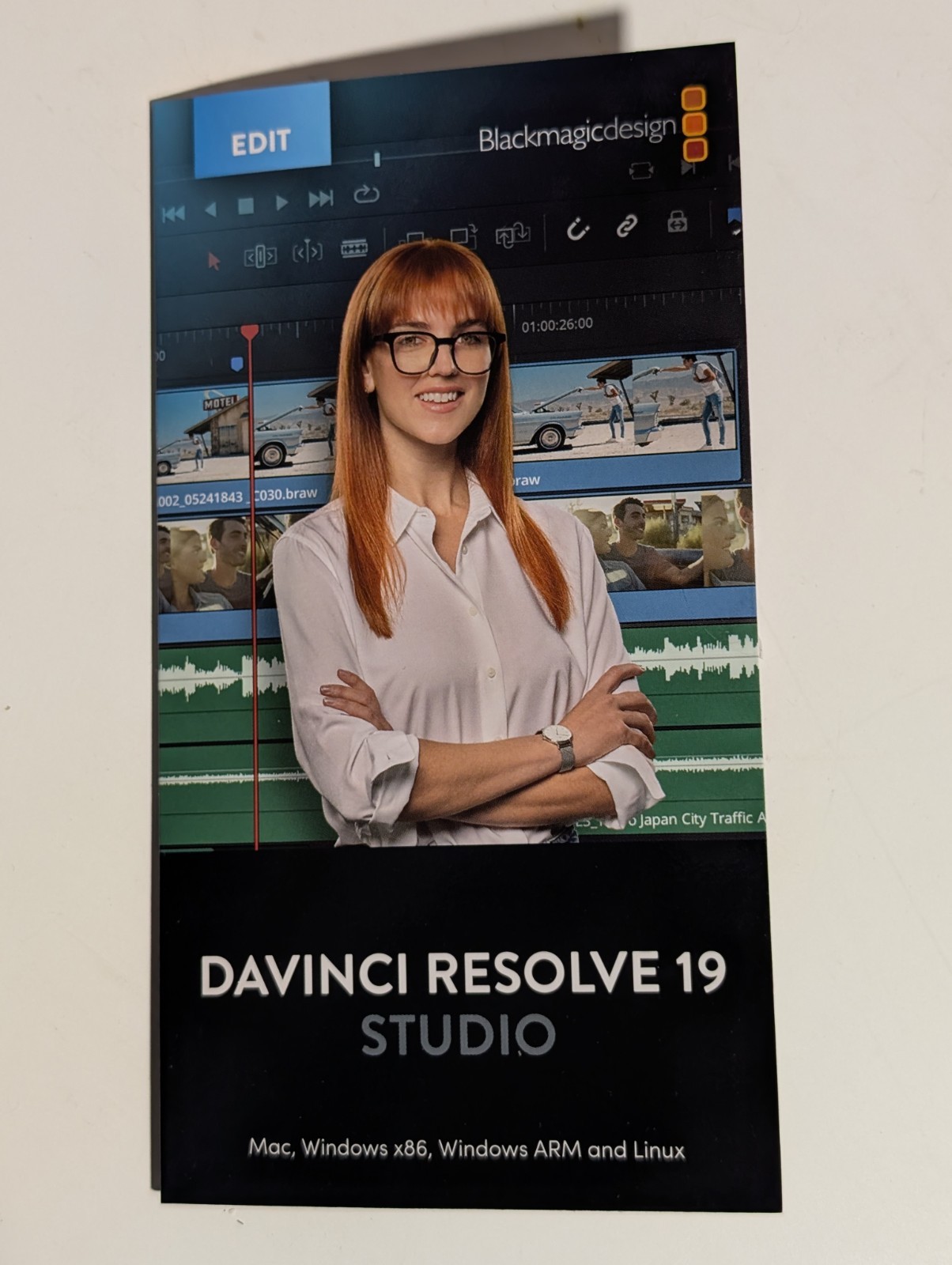 ~NEW~ DaVinci Resolve Studio 19 Activation Card Pro Video Editor