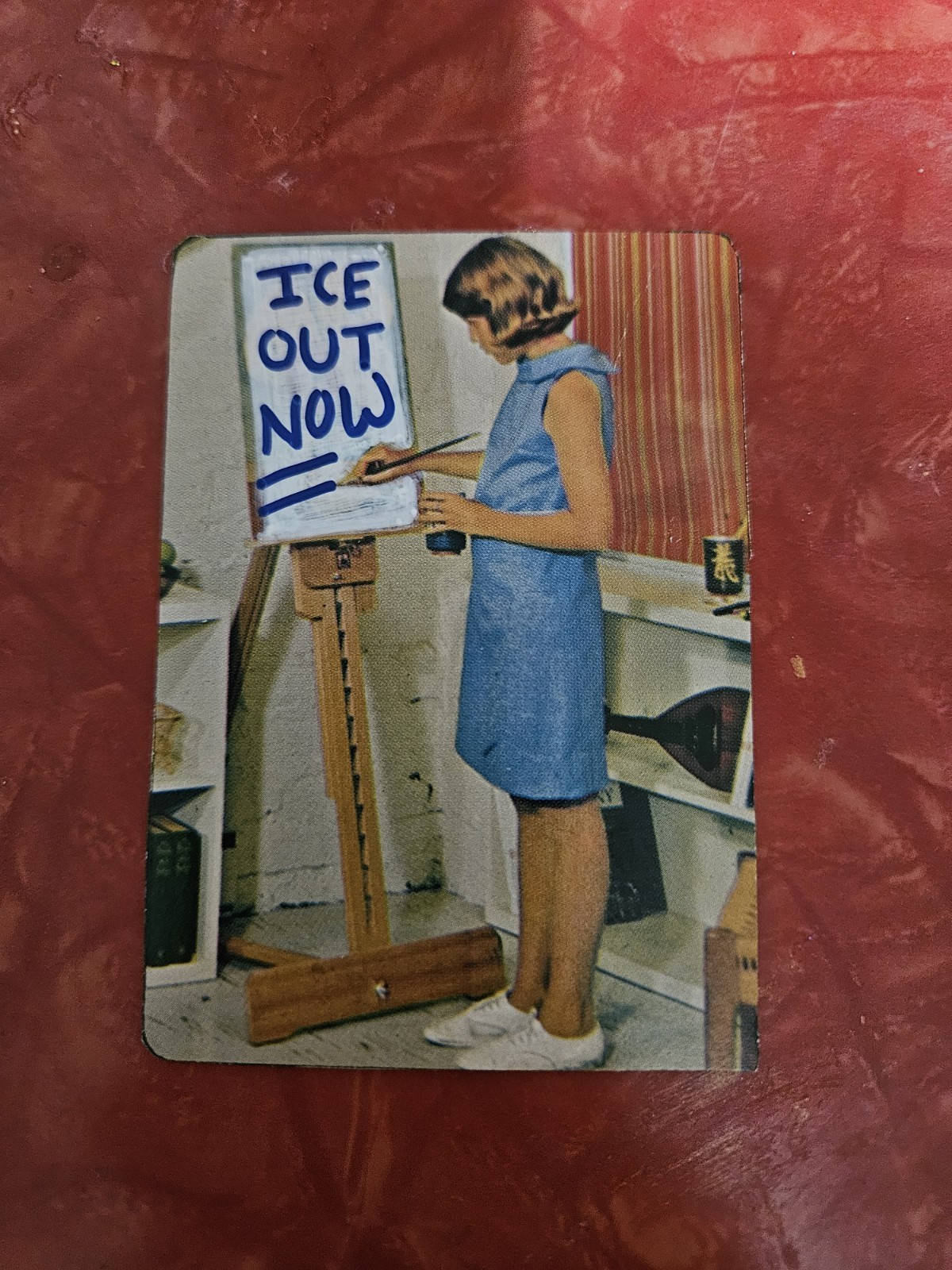 ACEO "Ice Out Now Painting" by Kara's Creative Whimsy 