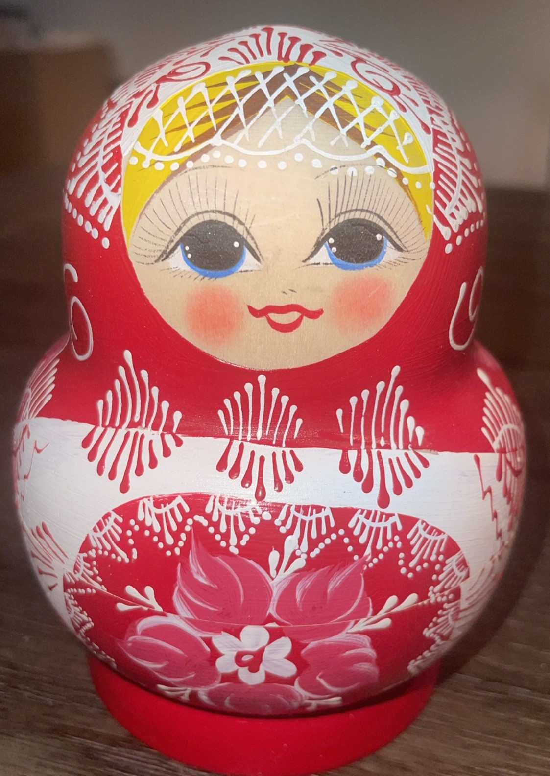 10 Piece Russian Nesting Dolls Matryoshka Handmade