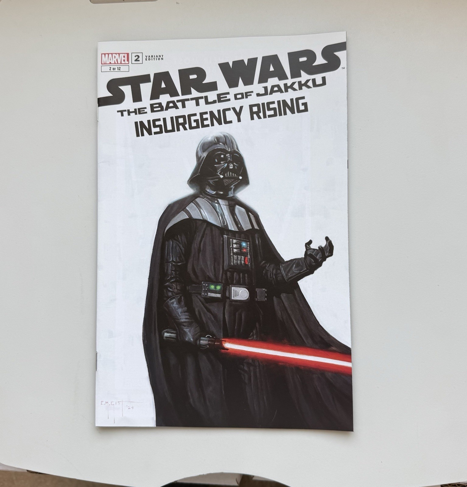 Star Wars The Battle of Jakku Insurgency Rising #2 Erik M. GIST Variant VF+