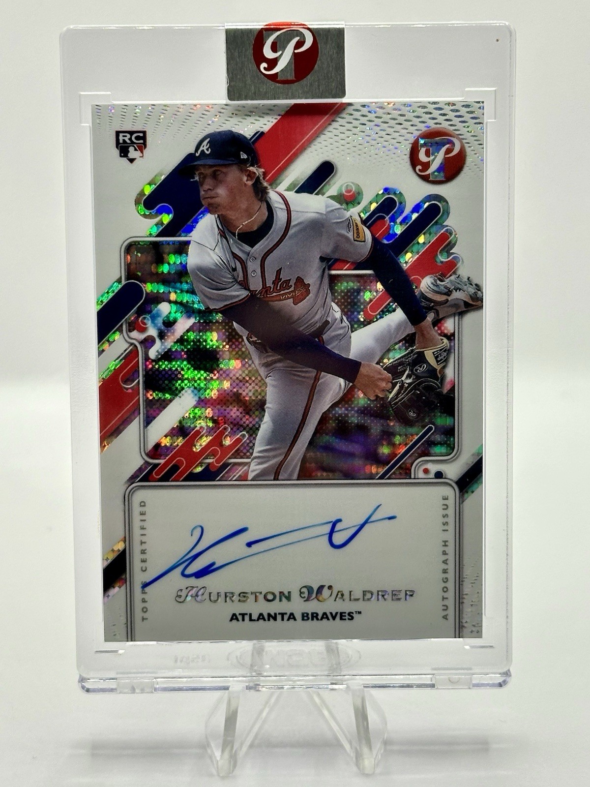 2025 Topps Pristine - Hurston Waldrep Encased Pristine Auto #PA-HW (AU, RC)