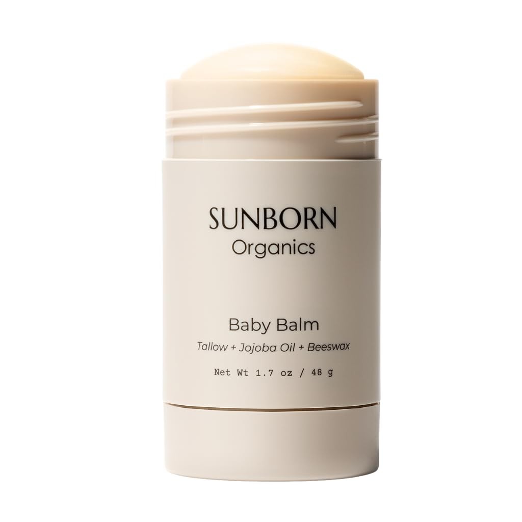 Baby Balm | Baby-Safe Three Natural Ingredient Moisturizing Balm for Babies (...