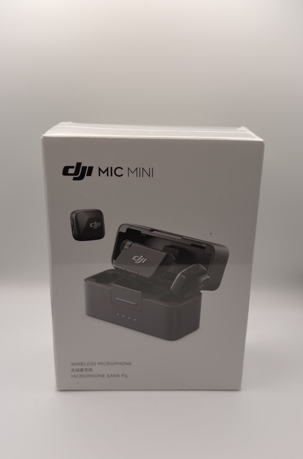 DJI Mic Mini Wireless Microphone System 2TX + 1RX Charging Case Vlog Streaming