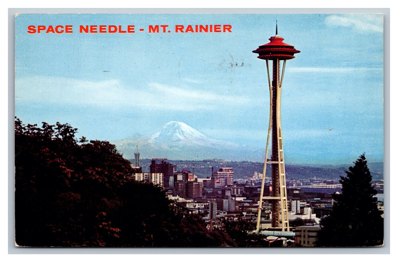 Seattle, WA Washington, Seattle Center, Pacific Science, Postcard Posted 1963