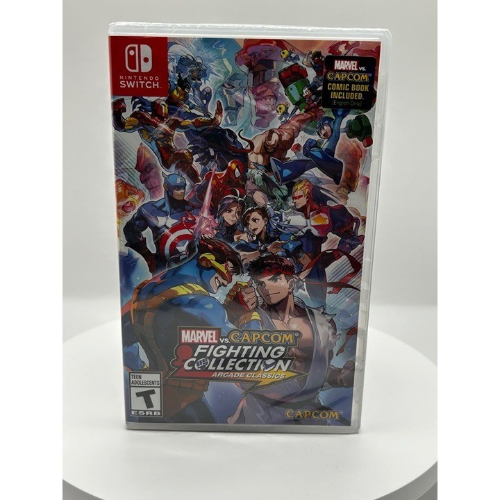 Marvel Vs. Capcom Fighting Collection Arcade Classics - Nintendo Switch. Sealed!