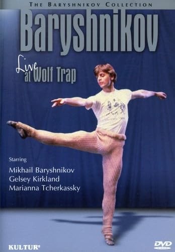 Baryshnikov at Wolf Trap (DVD, 1976) EX Library, DISC IS SCRATCH FREE