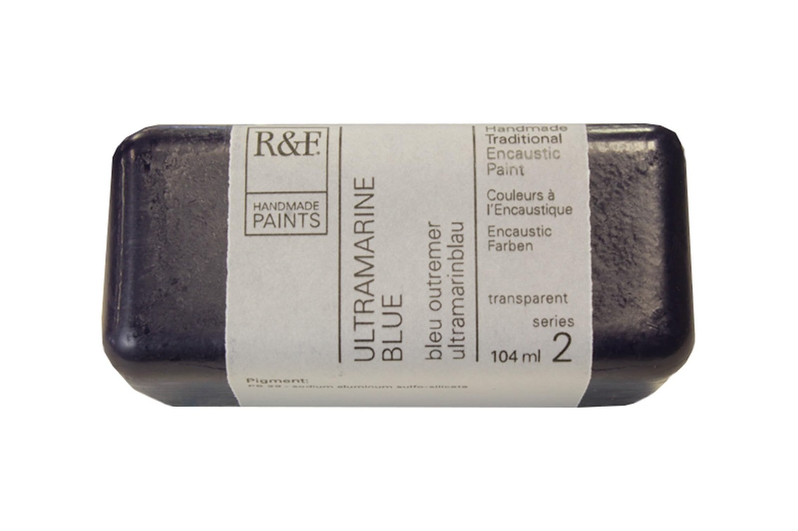 R&F Artist Encaustic Paint, Ultramarine Blue, 104 ml - Vibrant Pigment