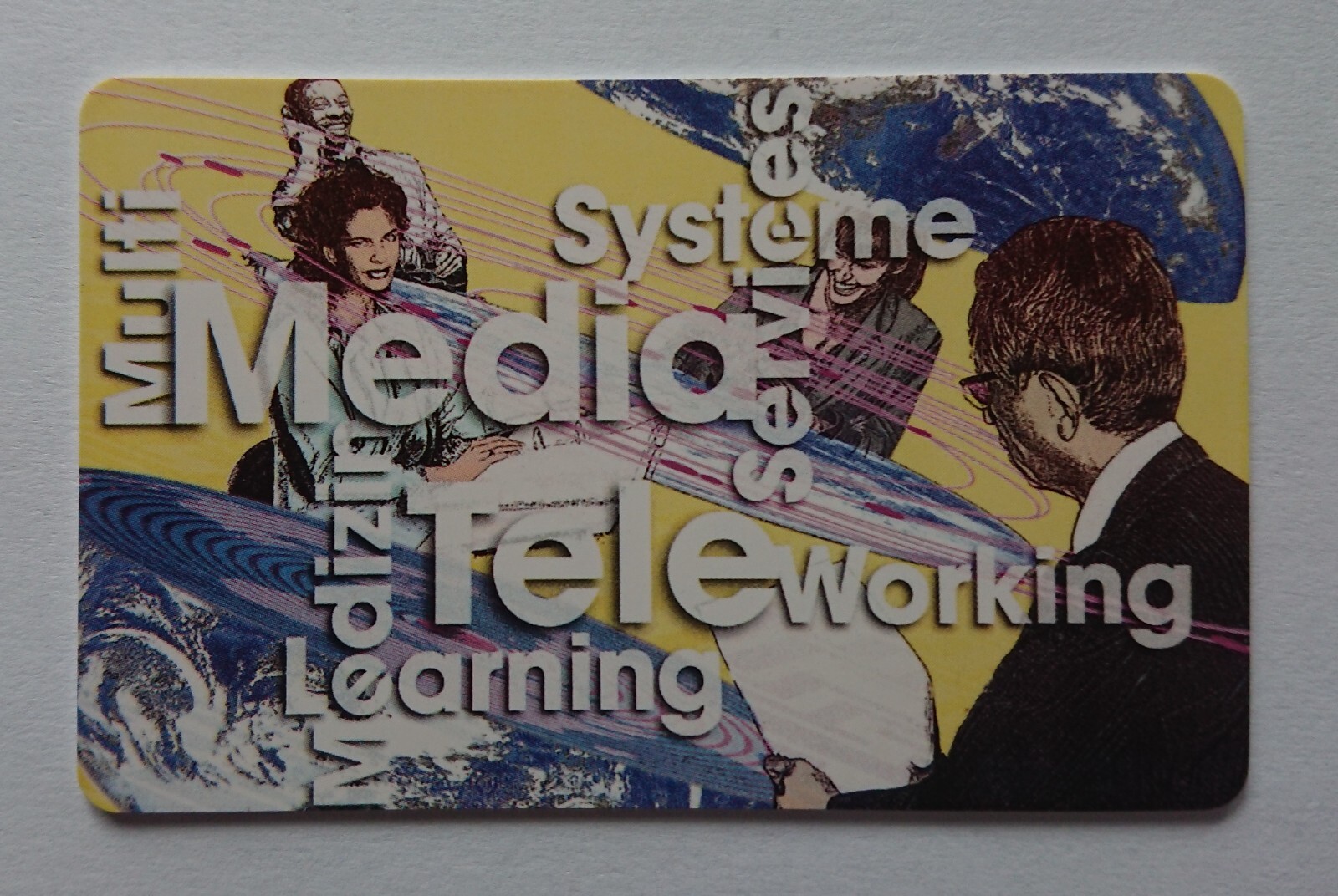 Phone Card Telefonwertkarte Trading Card 6 DM Multimedia Centers Teleworking