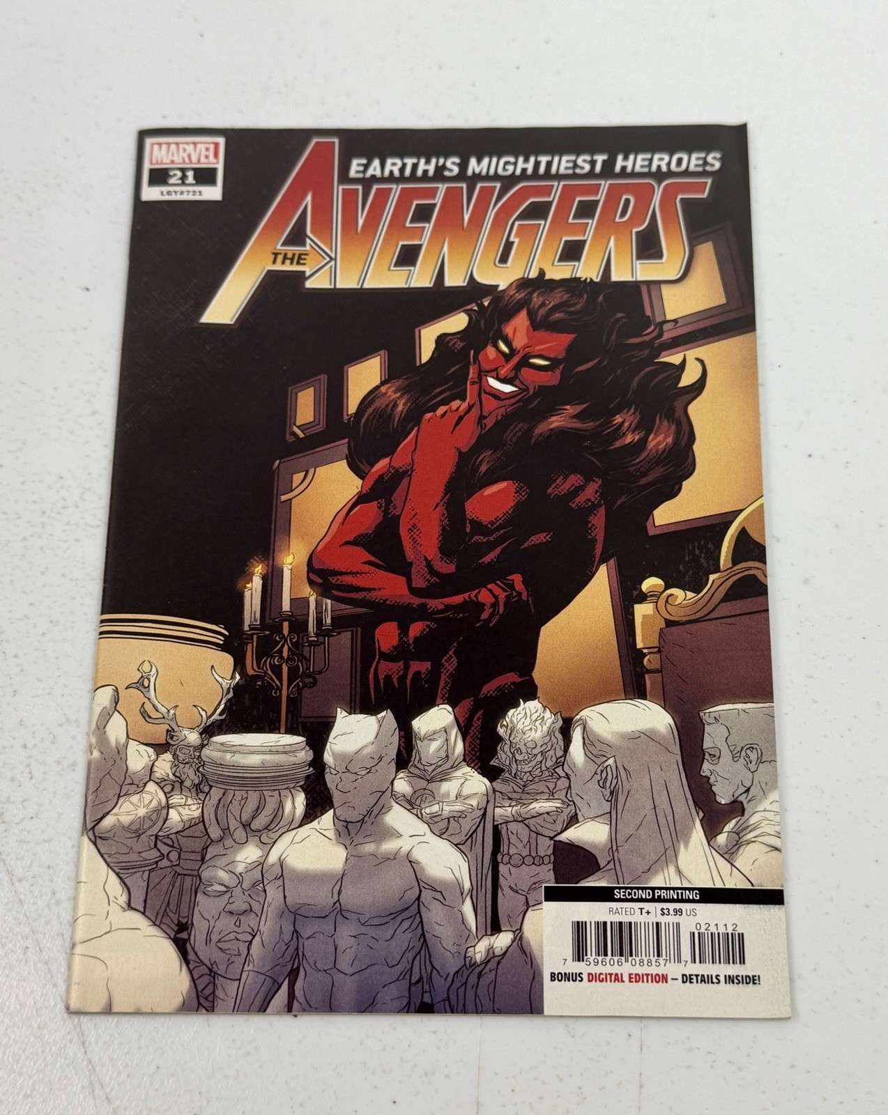 AVENGERS #21 - 2ND PRINT VOL. 7 VARIANT MARVEL COMIC BOOK Mephisto