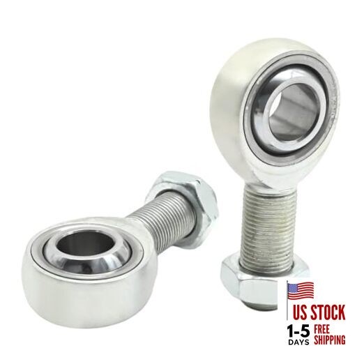 2 Set of Heim Joints Rod End Kit with Jam Nuts, 3/4” Chromoly Joints Panhard 
