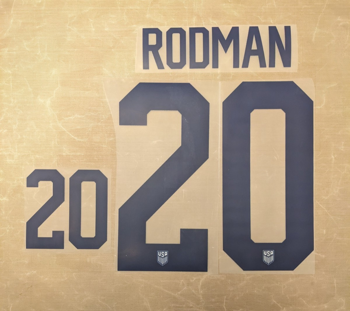 2023-2024 RODMAN Home USA Nameset Name Number Nombre Dorsal