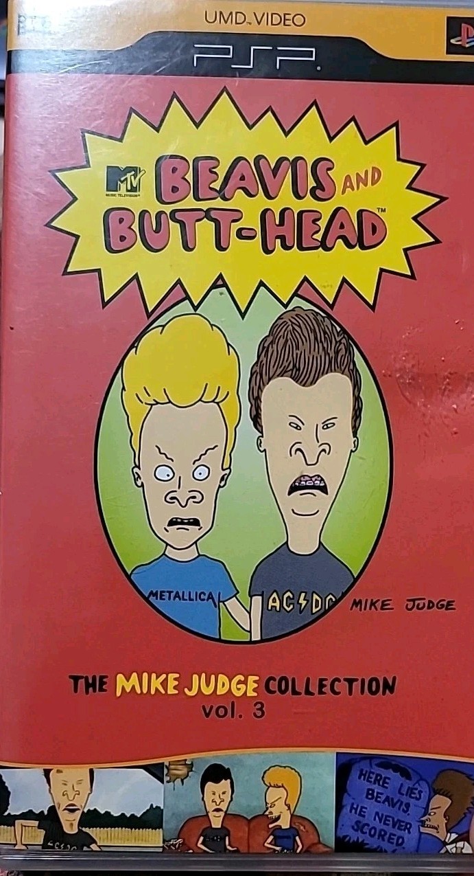 Beavis and Butt-Head Mike Judge Collection Vol. 3 (PSP UMD 2008)