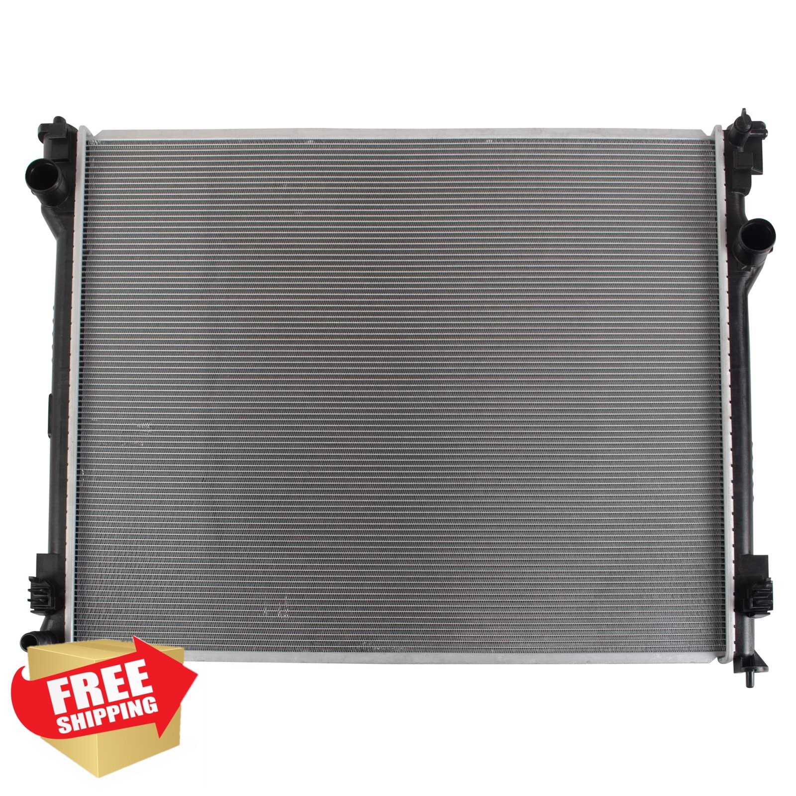 TRQ Radiator 2020-22 Toyota Highlander V6 3.5L No Oil Cooler TO3010375