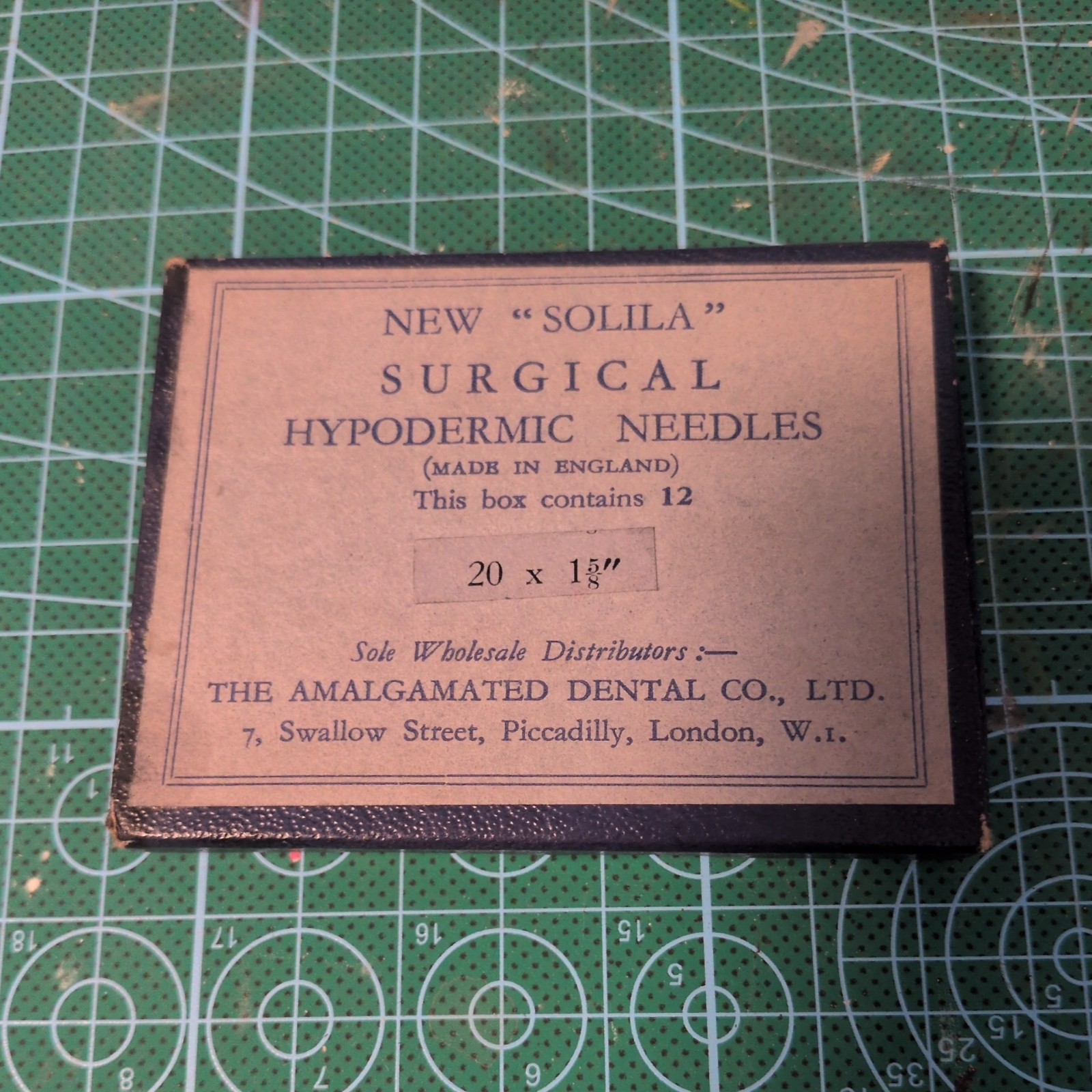 Vintage Hypodermic Needles, by the amalgamated dental co