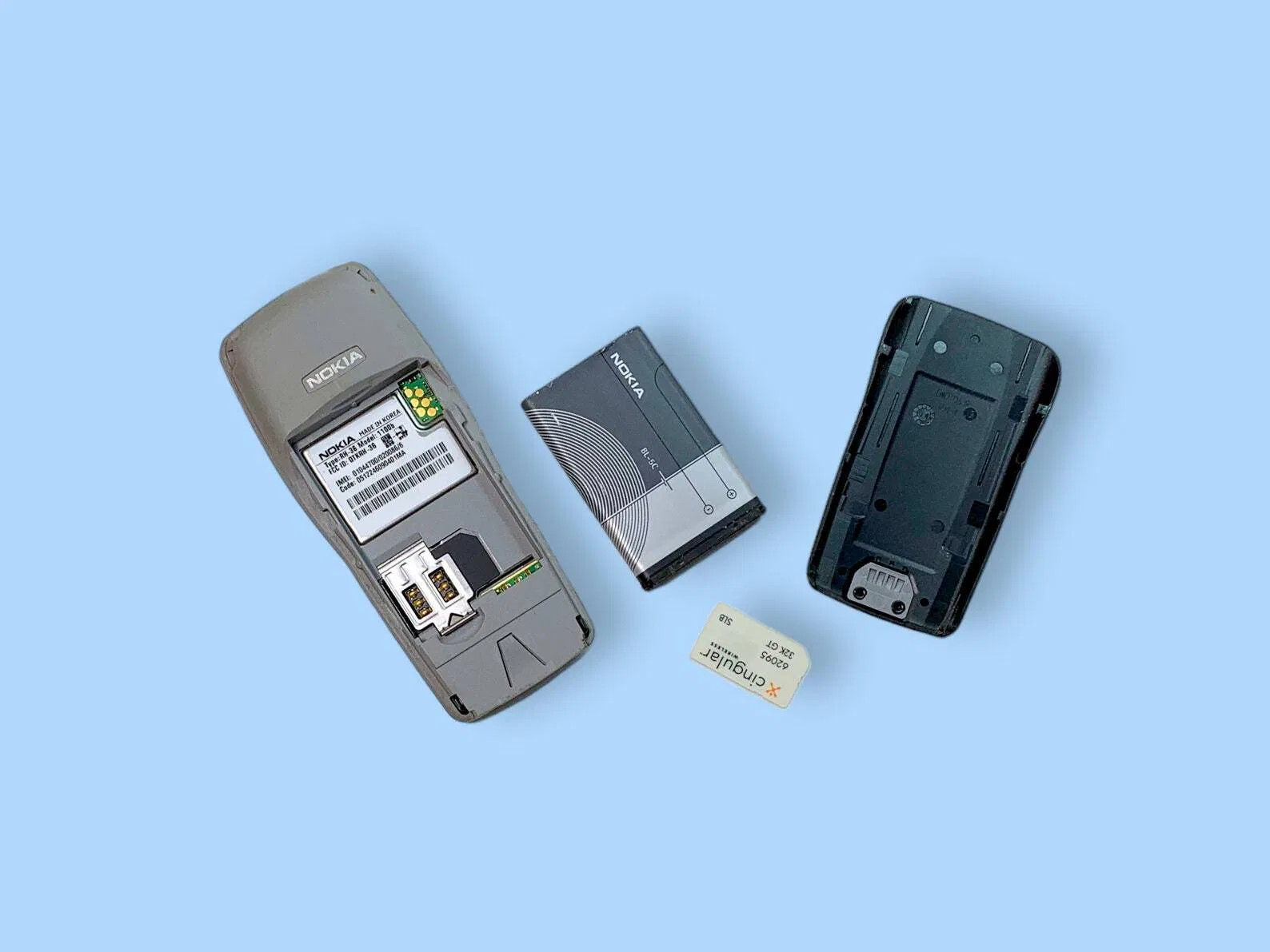 Vintage Nokia Mobile Cellphone.