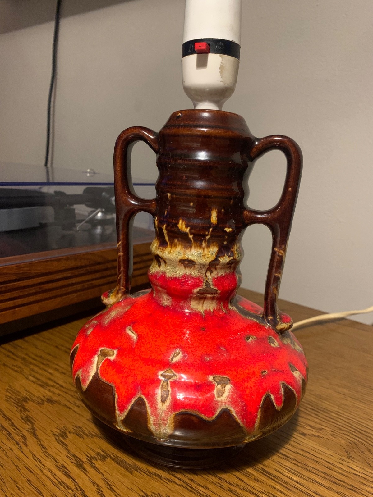 german lava lamp pop art red nice the one you want 