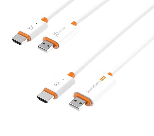 j5create [2025 Latest] Wireless HDMI Transmitter/Receiver 30m Wireless