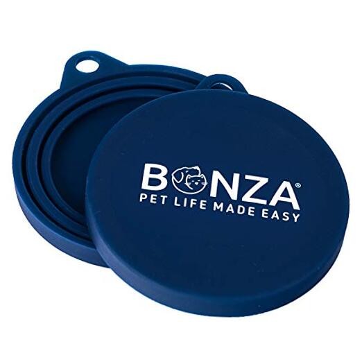  Pet Food Can Covers, Set of 2 Universal Silicone Can Covers for Pet Food 