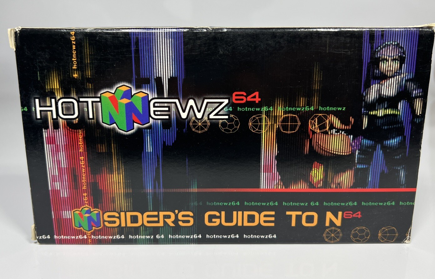 NINTENDO HOT NEWS 64 (1999, VHS) INSIDERS VIDEO GAME GUIDE TO N64 PROMO