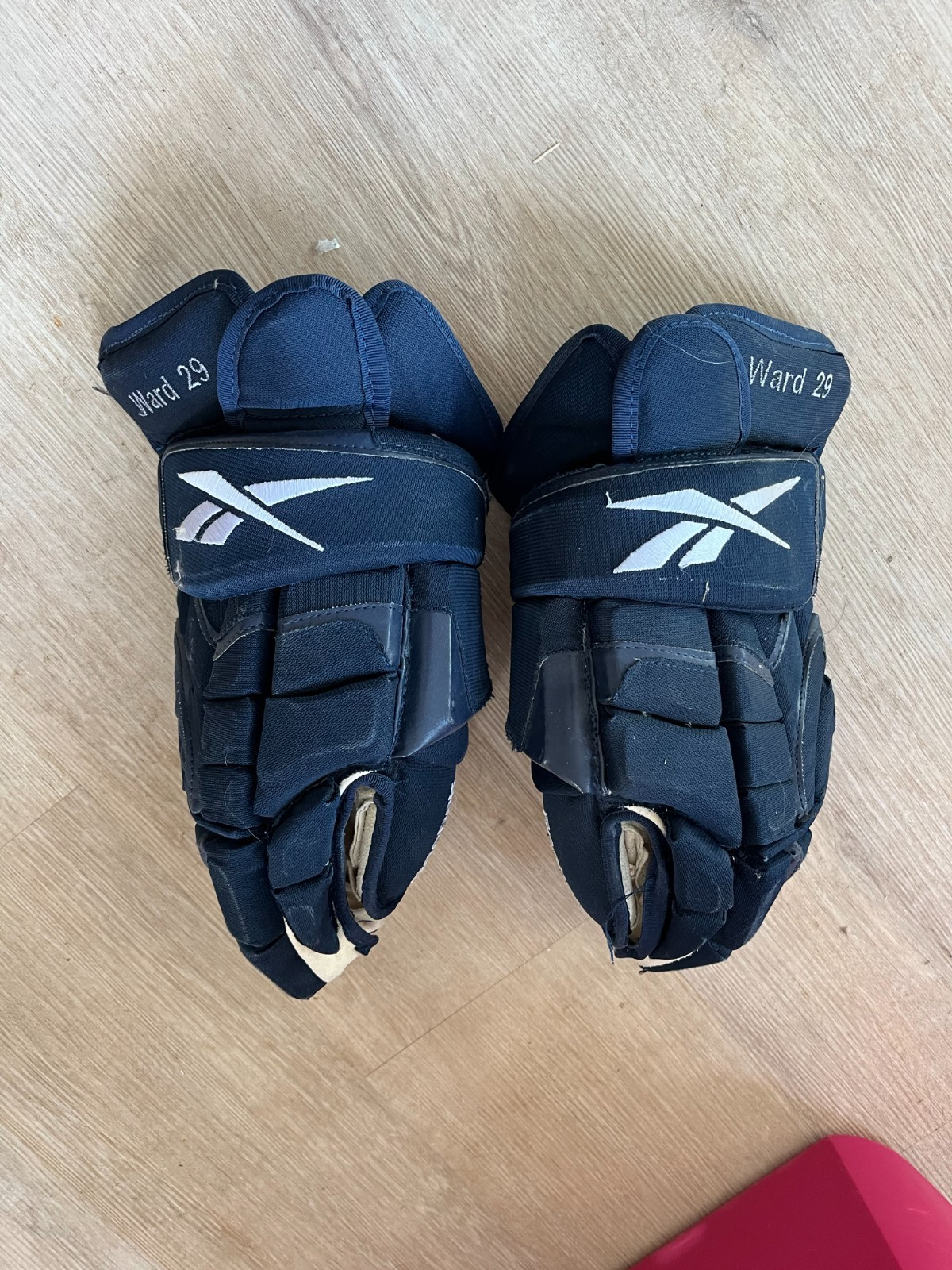 Joel Ward Game Used Worn Nashville Predators Gloves NHL