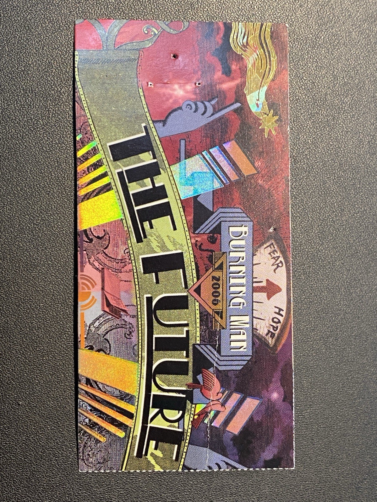 Burning Man Ticket Stub 2006 - Hope and Fear - (used) - #02118