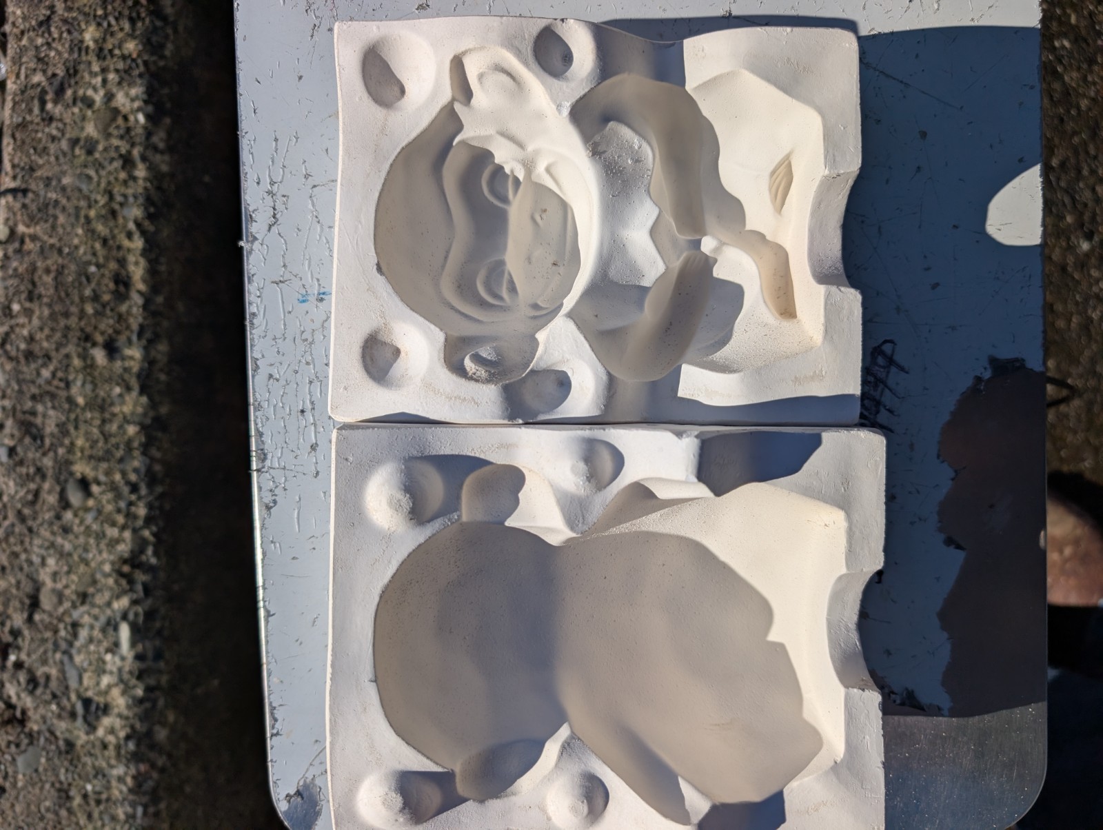 Monkey Vintage Slip Casting Ceramic Mold