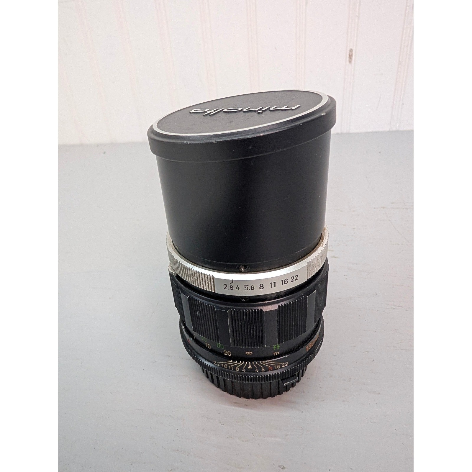 Minolta MC Tele Rokkor-PF 135mm f/2.8 Lens Japan Vintage Camera Photography