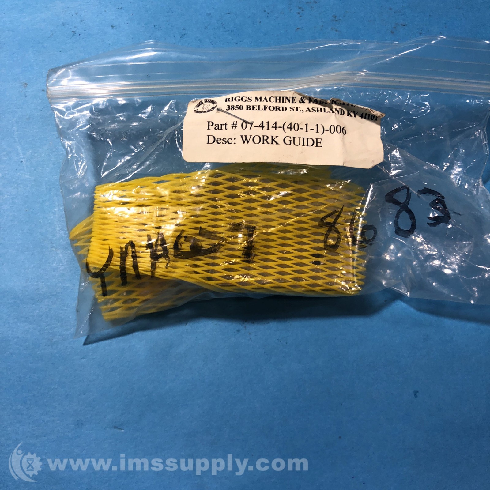 Riggs Machine & Fabricating, Inc 07-414-40-1-1-006 Guide Bag of 2 FNOB