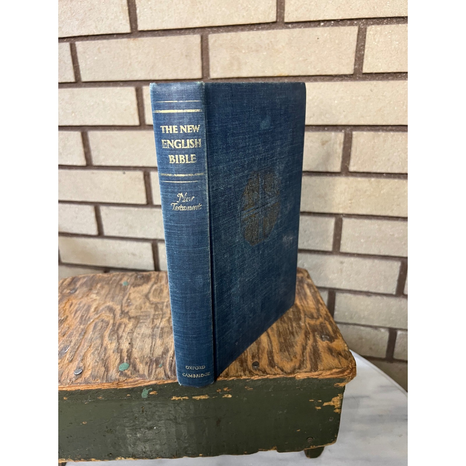 The New English Bible New Testament Blue Cloth Hardcover Oxford Cambridge 1961